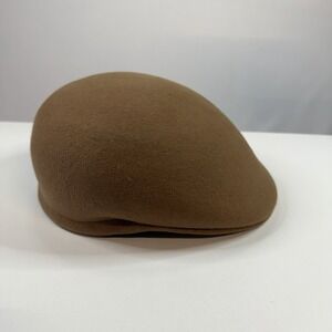 Country Gentleman Beret Hat Wool Camel